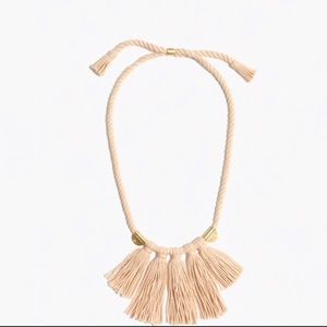 Madewell half moon statement necklace